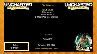 Uncharted Series PS3 Dev Menu Installer tool By VirusMike Pre Relese Test🟠[ʜᴇɴ/ᴄꜰᴡ]🟠