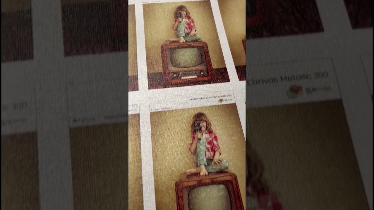 Hahnemühle Canvas Metallic 350