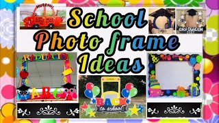 School photo frame ideas || first day school photo frame. #photoframe #theA'Sschoolingsystem screenshot 2