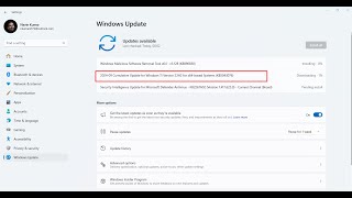 windows 11 version 23h2 failed to update