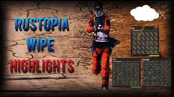 Rust | Rustopia Wipe Highlights (PvP, Raid Defence) #CloudControlling