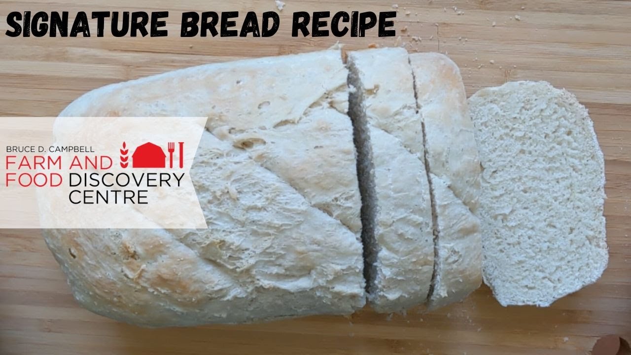 Make homemade bread at home! FFDC's Signature Bread Recipe YouTube
