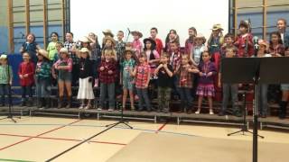 Ava's 2nd grade concert. If it walks like a duck...