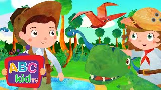 Dinosaurs Song (Colorful Educational Cartoons for Toddlers) | ABC Kid TV Nursery Rhymes & Kids Songs