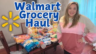 Weekly Walmart Grocery Haul | PRICES INCLUDED
