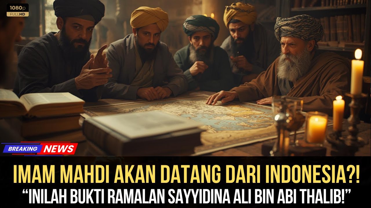 “GEMPAR‼️ IMAM MAHDI AKAN DATANG DARI INDONESIA, INI BUKTINYA MENURUT RAMALAN ALI BIN ABI THALIB”