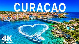 Curacao 4K 🇨🇼 | Caribbean Luxury Nights, Crystal Blue Ocean & Millionaire Deep House Vibes 2026