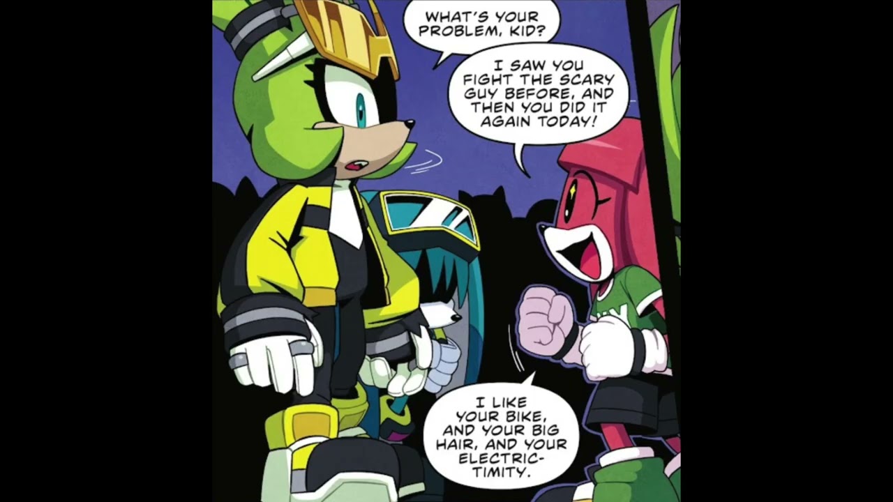 IDW Sonic 71 Dub: Surge and Ivy