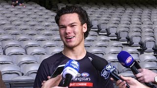 2017 NAB AFL Draft Combine - Cameron Rayner media conference