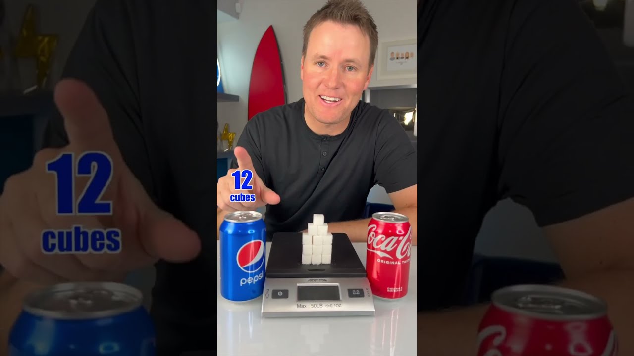 How Much Sugar Is In Coke Vs Pepsi 