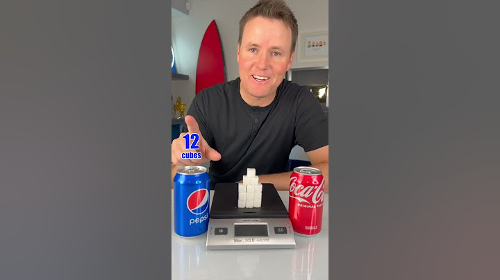 How much Sugar is in Coke vs Pepsi?