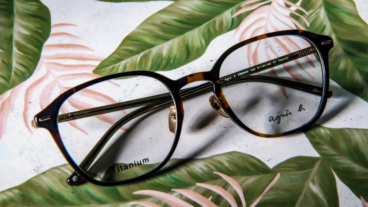 New agnès b. eyewear available in Singapore at Visio Optical