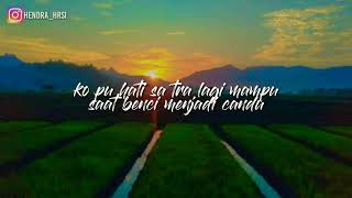 Story wa jingga senja glenn sebastian x vavaveez