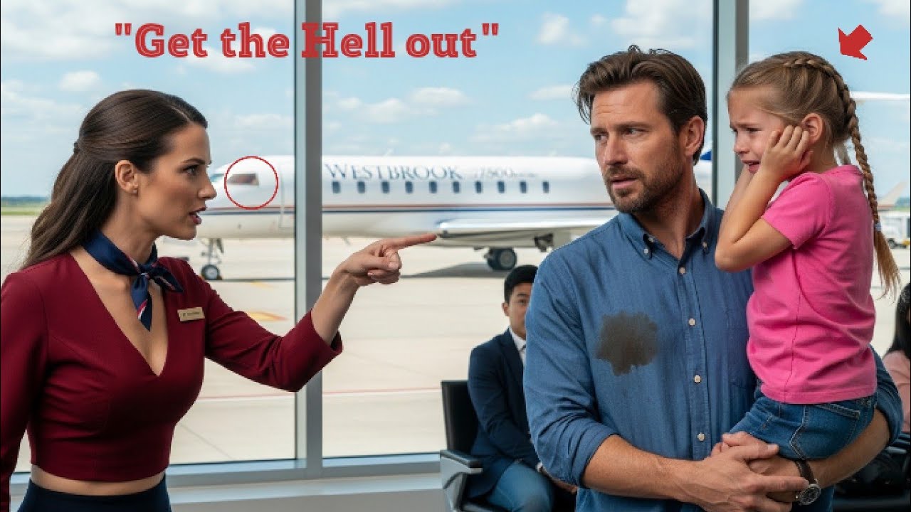 “Get the Hell Out,” Airport Staff Told the Single Dad — Seconds Later, His Private Jet Landed