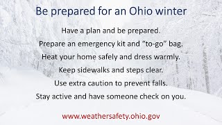 Get ready for another Ohio winter