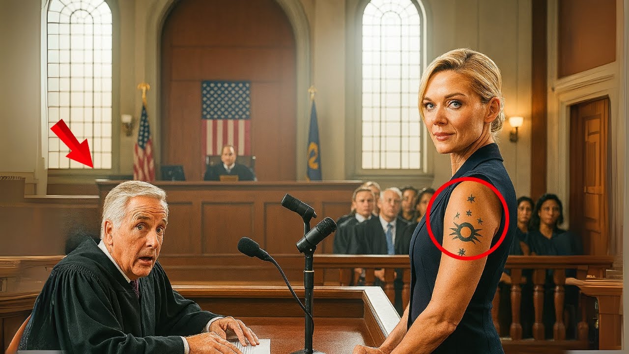 Kazano jej, żeby zdjęła kurtkę przed ogłoszeniem wyroku – wtedy sędzia zobaczył tatuaż i zamarł.