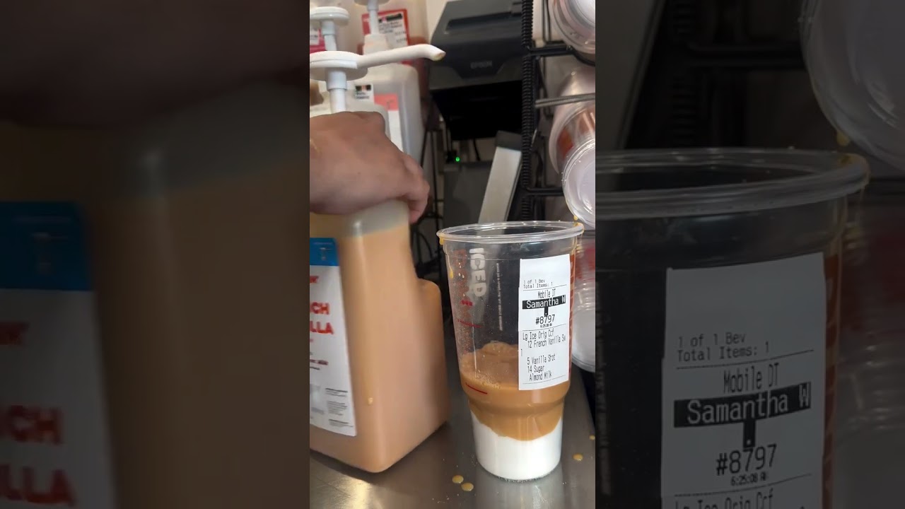 Would you order this from Dunkin' Donuts 🍩☕️