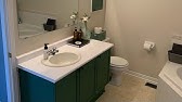 Cheap Bathroom Update How To Paint Tile Youtube