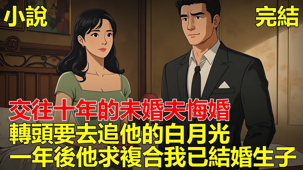 交往十年的未婚夫悔婚，說我像他親妹妹，對我沒有一點感覺，轉頭要去追他的白月光，一年後他求我複合，可我已經結婚生子了！