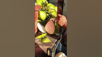 I Finally Learned How To Cut A Coconut