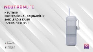 Neutron Professional Taşınabilir Şarjlı Ağız Duşu