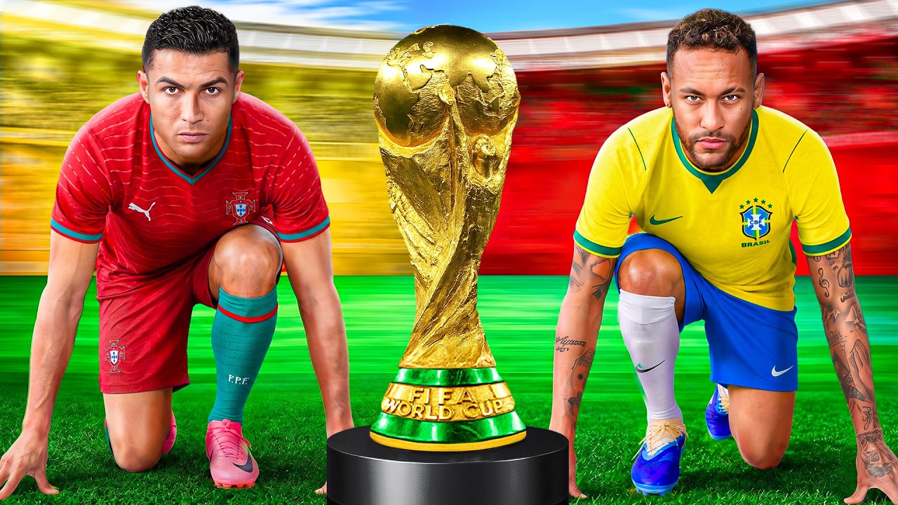 Race to World Cup...Ronaldo vs Neymar