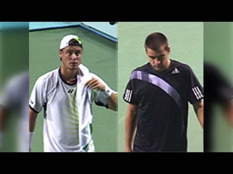 楽天 OPEN 2009 準決勝 レイトン・ヒューイット VS ミハイル・ユージニー