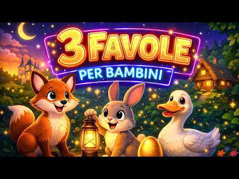 3 FAVOLE PER BAMBINI