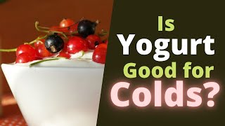 Is Yogurt Good for Cold?