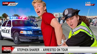 I Got ARRESTED at my LIVE SHOW!!