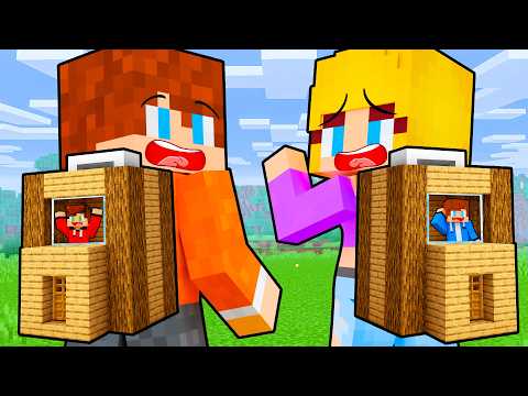 Sebek and Majki Built SECRET BASES INSIDE BACKPACKS in Minecraft!
