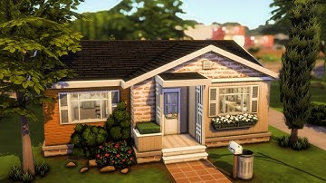Small Family Starter Home 🏡 The Sims 4 Speed Build | No CC