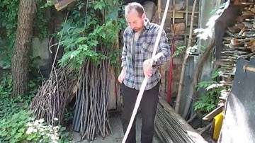 Making a Hazel Longbow - Part V - Finishing the Rough Shaping