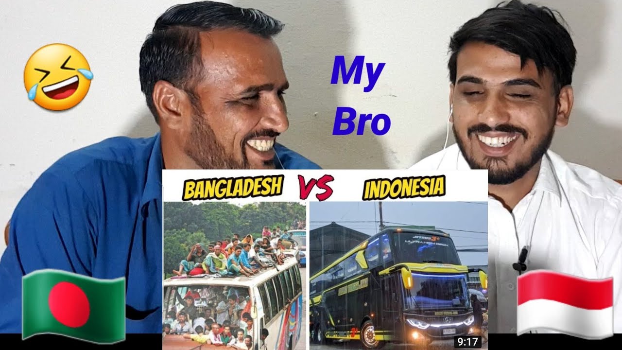 5 различий между бангладешскими и индонезийскими автобусами. Реакция пакистанцев.