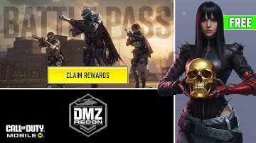 COD Mobile DMZ Recon Free Battle Pass? Full Breakdown! Maps, Factions, Skill Trees & Rewards CODM