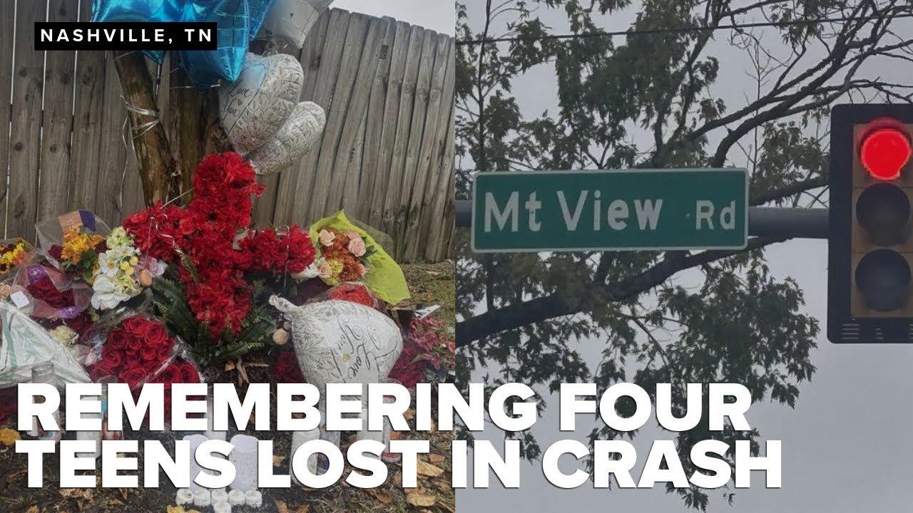 4 teens die in Nashville crash, police say no one had seatbelts on