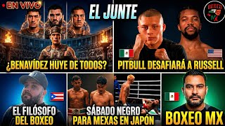 🔴 EN VIVO: ¿Benavídez ESCONDIÉNDOSE? 😱 Tragedia MEXICANA en Japón y el RETO del Pitbull | EL JUNTE