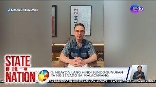 Sen Lacson Umaasang matatauhan Ang Ilang Majority Senators At Lilipat Sa Minority  Sona