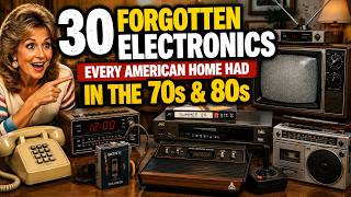 30 Forgotten Electronics Every American Home Had in the 1970s and 1980s