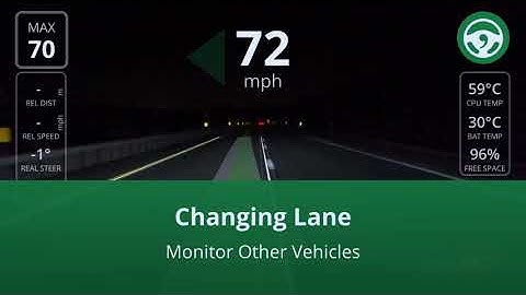 open pilot 0.7 nudgeless lane change