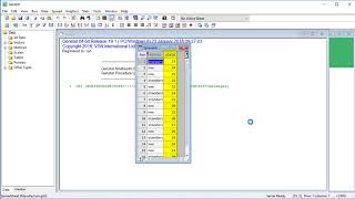 Performing a t-test in Genstat