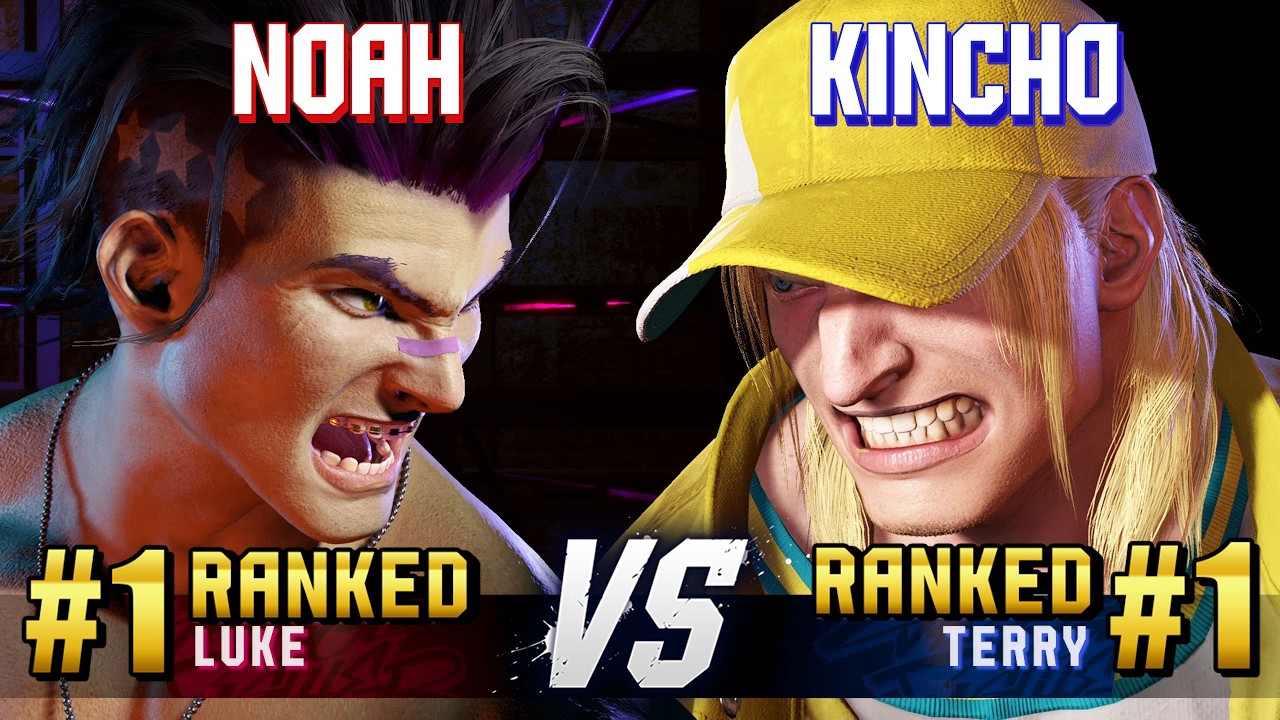 SF6 ▰ NOAHTHEPRODIGY (#1 Ranked Luke) vs KINCHO (#1 Ranked Terry) ▰ High Level Gameplay