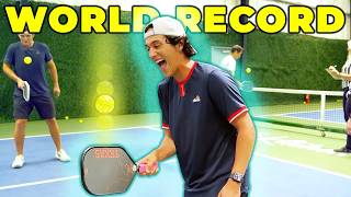 BREAKING Pickleball WORLD RECORDS w/ Zane Navratil