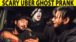 Scary Uber Ghost Prank  Part 4  Lahori PrankStar