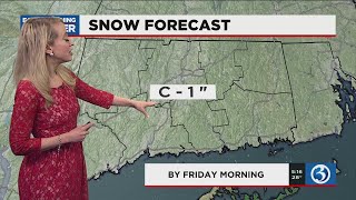 FORECAST: Cold and sunny today with light snow showers expected tomorrow morning