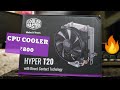 Cpu cooler master hyper t20  unboxing  install hindi zohebmodi