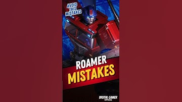 Roamer Mistakes #mobalegends5v5 #moba5v5English #moba5v5pippin