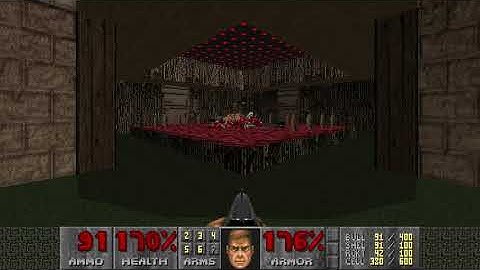 The Plutonia Experiment - Map05: Ghost Town (w/ Fast Monsters & Plutonia MIDI Pack)