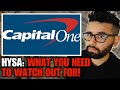 The truth capital one 360 high yield savings pros cons   best hysa 2024