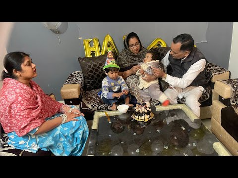 Today celebrate my princes 1 year Happy birthday 🎂 / 1 year 
